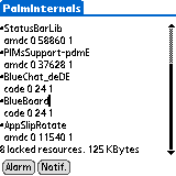 lockedres PalmInternals   the Palm OS system analyzer