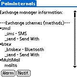sendmethods PalmInternals   the Palm OS system analyzer