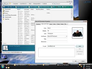  Windows Vista Contacts and Calendar