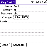  Keyring for Palm OS review