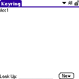  Keyring for Palm OS review