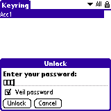  Keyring for Palm OS review