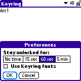  Keyring for Palm OS review